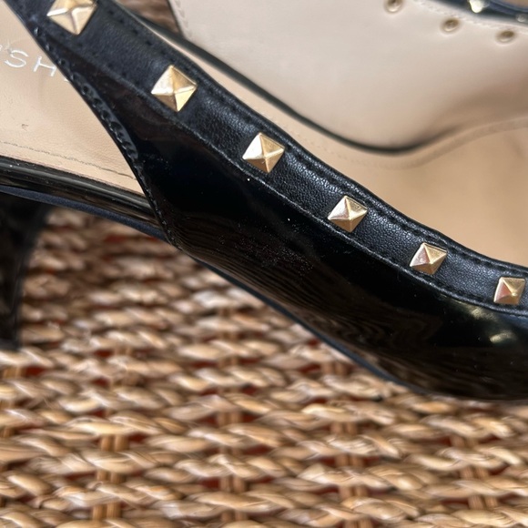 Marc Fisher‎ Carmon Slingback Block Heels Adjustable Buckle Size 8 - Picture 4 of 10